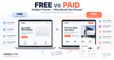 Free vs Paid HubSpot Themes: Which Should You Choose?